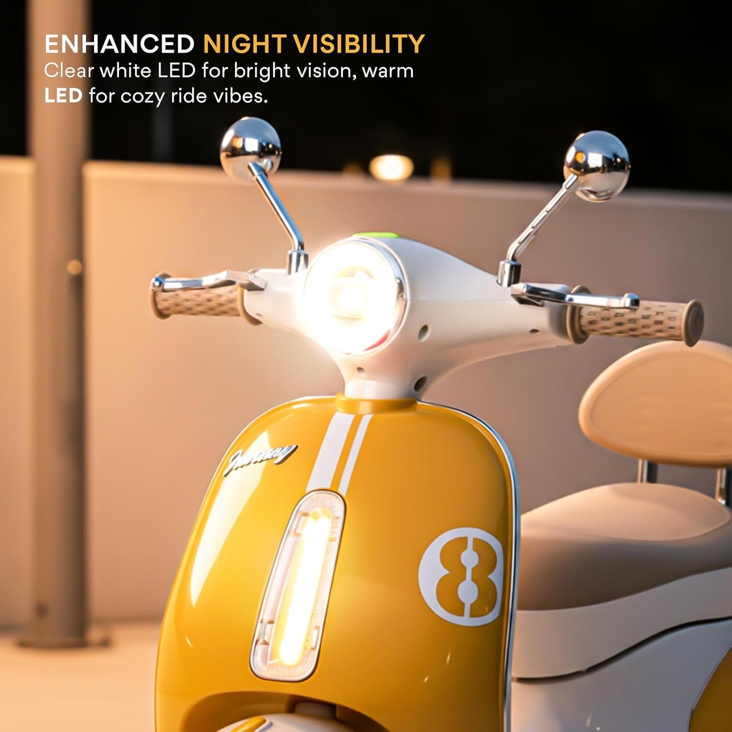 RetroZoom™ 3-Wheel Kids Electric Scooter - Image 4