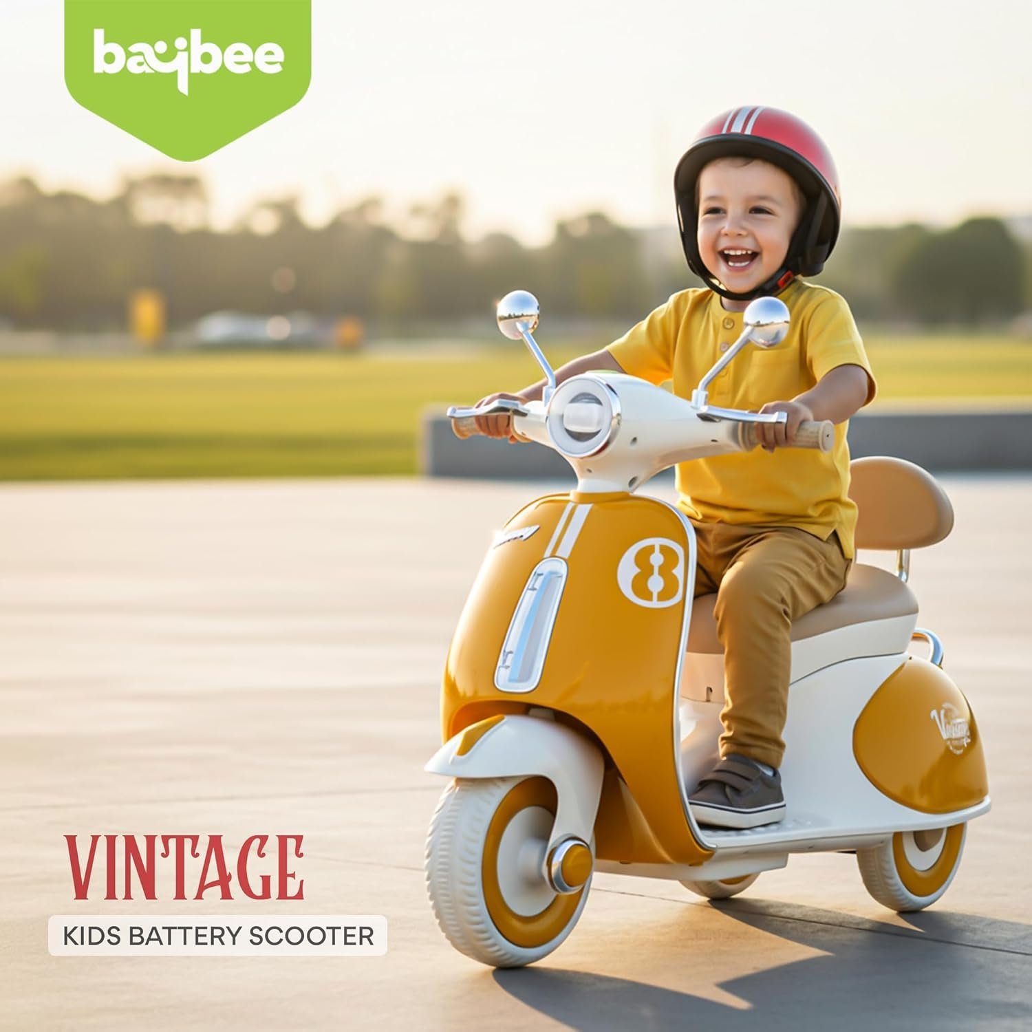 RetroZoom™ 3-Wheel Kids Electric Scooter - Image 7