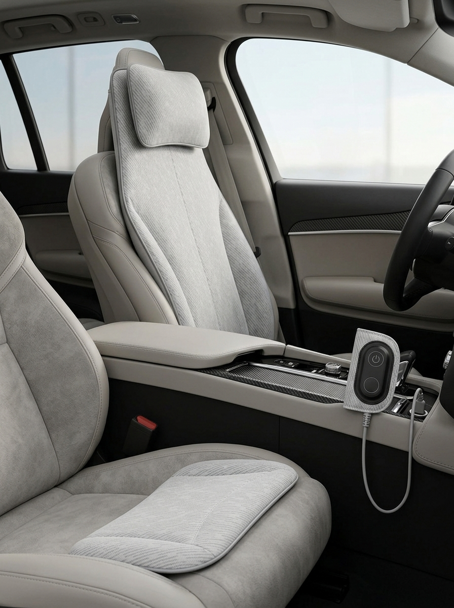 DriveEase™ 5-Mode Heated Car Seat Massager - Image 4