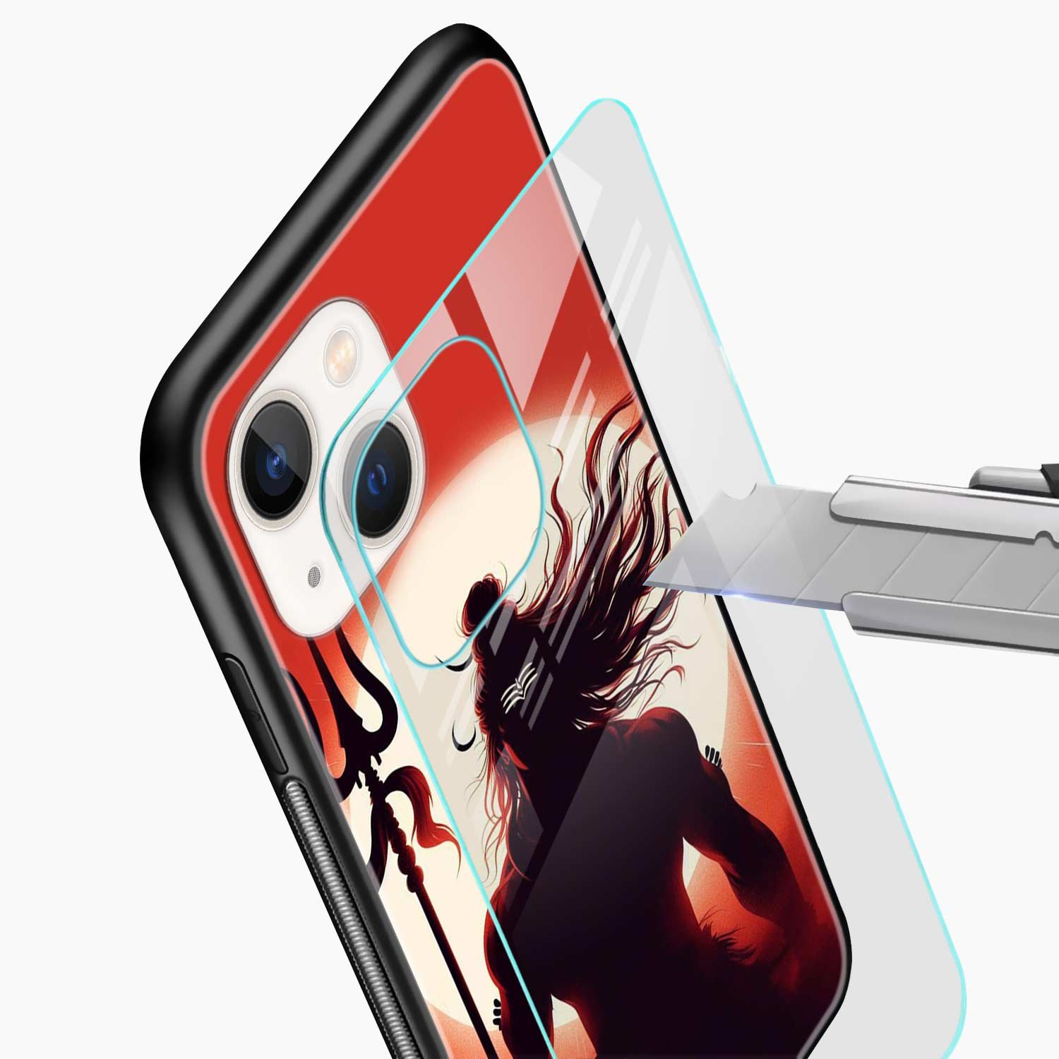 Lord Shiva iPhone 15 Back Cover - Image 3