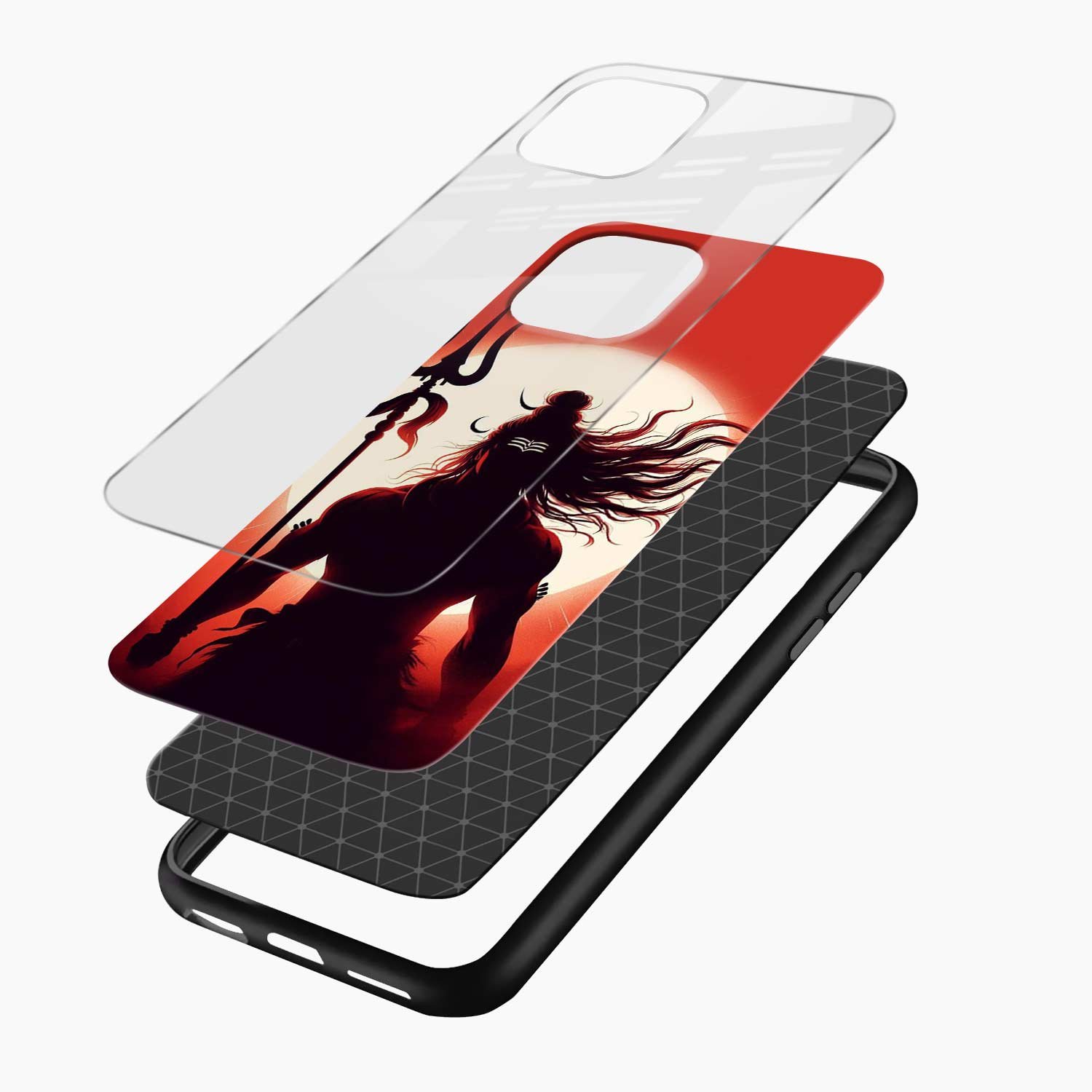 Lord Shiva iPhone 15 Back Cover - Image 4